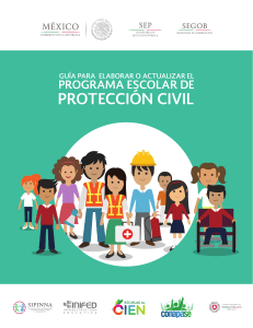Gu&iacute;a para programa escolar de protecci&oacute;n civil