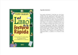 El Libro de la Lectura R&aacute;pida - Tony Buzan