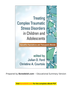 Treating Complex Traumatic Stress in Children & Adolescents