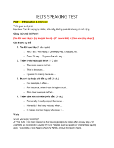 IELTS Speaking Test Guide: Part 1-3 Tips & Practice