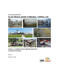 Estudio de Riesgos Plan Regulador Comunal Cerrillos