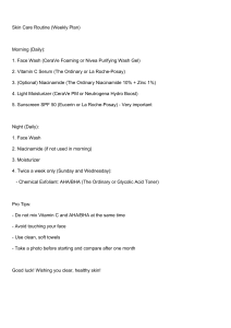 Weekly Skin Care Routine Guide