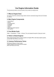 Car Engine Information Guide