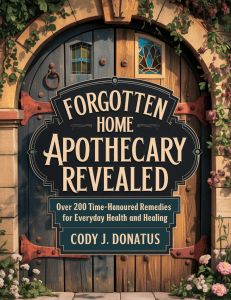Forgotten Home Apothecary Revealed: Natural Remedies Guide