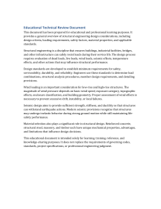 Educational Technical Review: Structural Engineering Design