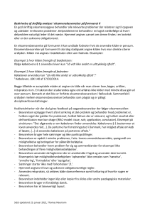 Guide til skriftlig analyse i eksamensbesvarelser p&aring; formueret II