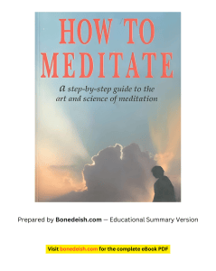 How To Meditate: Step-by-Step Guide to Art & Science