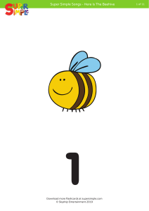 Super Simple Songs - Here Is The Beehive Flashcards