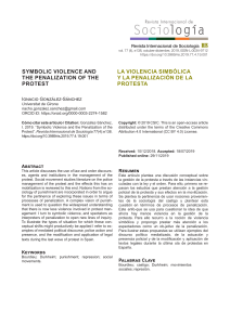 Symbolic Violence and Protest Penalization: A Sociological Analysis