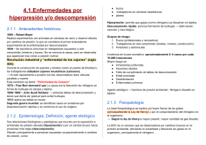 Enfermedades por hiperpresi&oacute;n y radiaciones: Gu&iacute;a m&eacute;dica