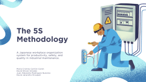 The 5S Methodology: Workplace Organization Guide