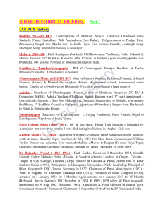 Bihar Historical Figures Part 1: Study Guide
