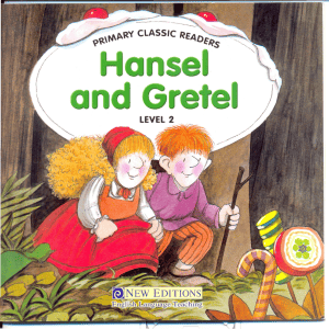 Hansel and Gretel ELT Reader Level 2