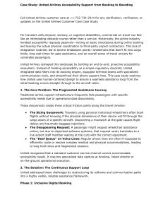 United Airlines Accessibility Case Study: Booking to Boarding