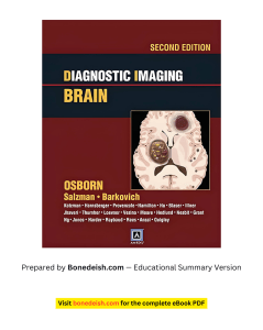 Diagnostic Imaging: Brain (2nd Ed) Summary