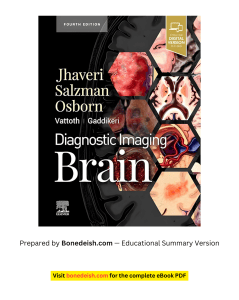 Diagnostic Imaging: Brain 4th Edition Summary