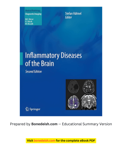 Inflammatory Diseases of the Brain, 2nd Ed.
