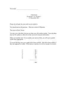 Economics 111 Final Exam 2021