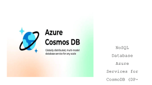 Azure Cosmos DB Tutorial: Create Database & Container