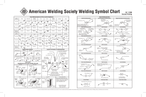 Welding Symbol Chart