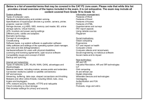 CAT P2 Juni Examen Termen: Studiegids