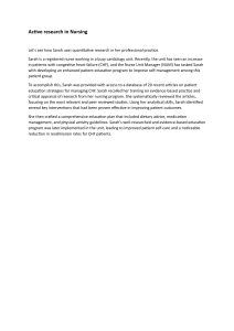 Active Research in Nursing: EBP Case Study
