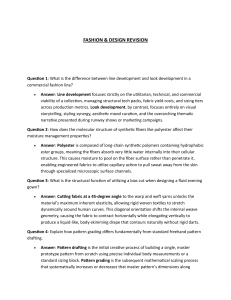 Fashion & Design Revision Guide