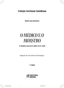 O M&eacute;dico e o Monstro: Jekyll e Hyde