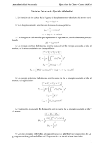 Soluci&oacute;n Ejercicio 3 Aeroelasticidad Avanzada