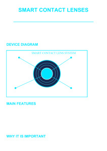 Smart Contact Lenses: Futuristic Wearable Tech