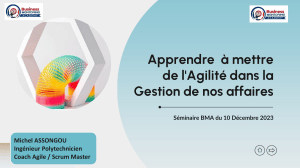 Apprendre l'Agilit&eacute; en Gestion des Affaires