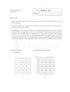 CSCI 160 Final Exam Questions