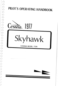 1977 Cessna 172N Skyhawk Pilot's Operating Handbook