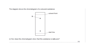 Chemistry Workbook: Iron Extraction & Chromatography