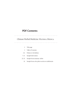 F. Chinese Herbal Medicine by Materia Medica (3rd Edition)