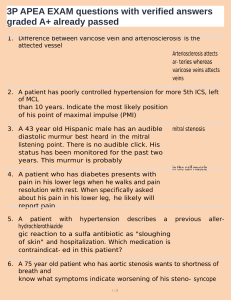 3P APEA Exam Questions with Verified Answers