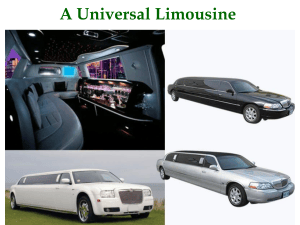 Limo Rental in London Ontario | A Universal Limousine