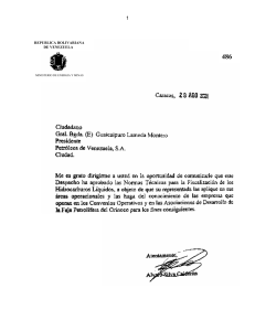 Normas T&eacute;cnicas de Fiscalizaci&oacute;n de Hidrocarburos L&iacute;quidos Venezuela