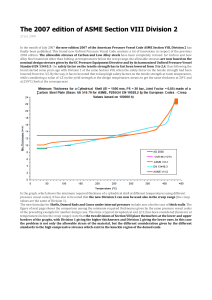 ASME Section VIII Division 2 2007 Edition Analysis