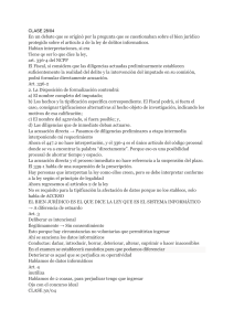 Clases de Derecho Penal Inform&aacute;tico: Art&iacute;culos 2-4 y Procedimiento