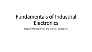 Fundamentals of Industrial Electronics: Stepper Motors