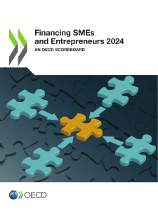 Financing SMEs and Entrepreneurs 2024 OECD Scoreboard
