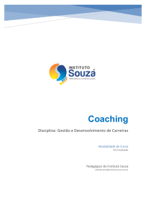 Coaching: Gest&atilde;o de Carreiras e Crescimento Profissional