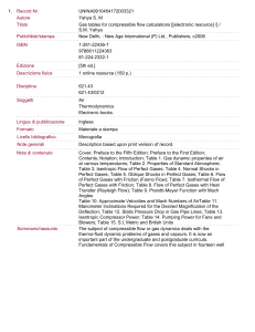 Gas Tables for Compressible Flow Calculations