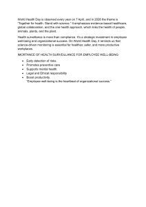World Health Day 2026: Health Surveillance for Employee Well-being