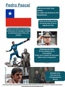 Pedro Pascal: Actor Chileno y su Mensaje sobre Inmigraci&oacute;n