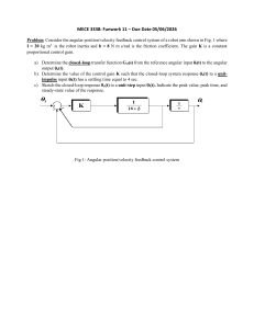 MECE 3338 Funwork 11: Robot Arm Control System