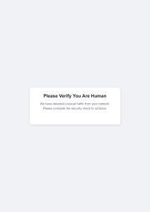 Human Verification Security Check