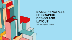 Basic Principles of Graphic Design and Layout