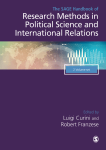 SAGE Handbook of Research Methods in Political Science & IR